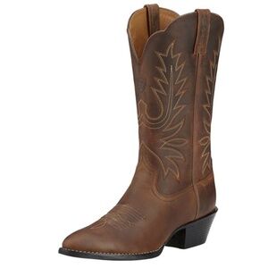 ARIAT Brown Heritage Western Boots Cowboy Cowgirl